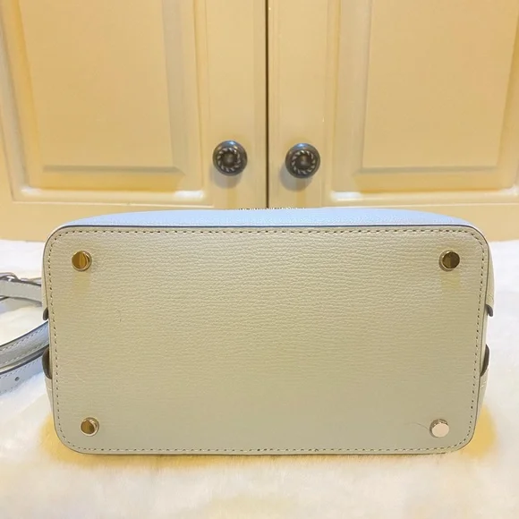 NWT! Kate Spade Small Bucket Refined Grain I Ocean Fog - Picture 4 of 9